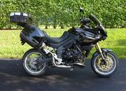 2008 Triumph Tiger 1050 9, 200 Pampered miles and loaded..